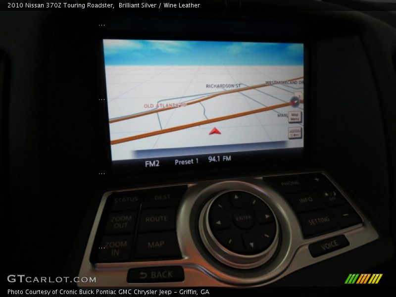 Navigation of 2010 370Z Touring Roadster