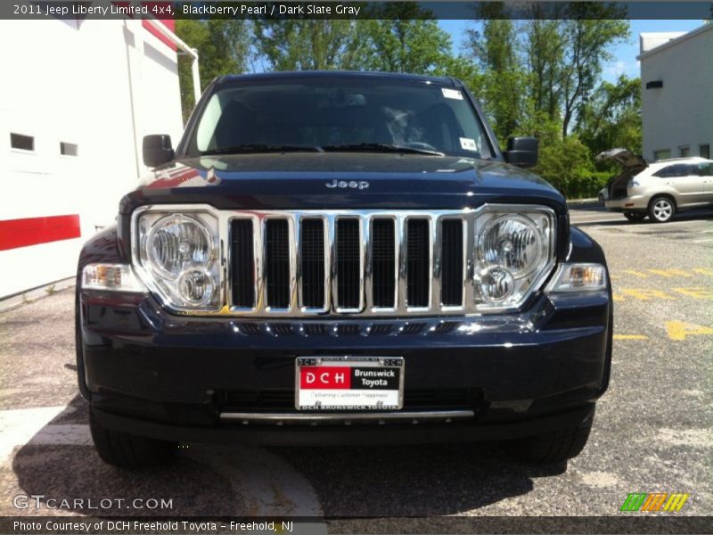 Blackberry Pearl / Dark Slate Gray 2011 Jeep Liberty Limited 4x4