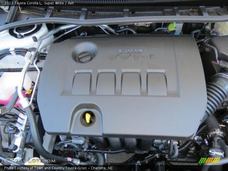 Super White / Ash 2013 Toyota Corolla L