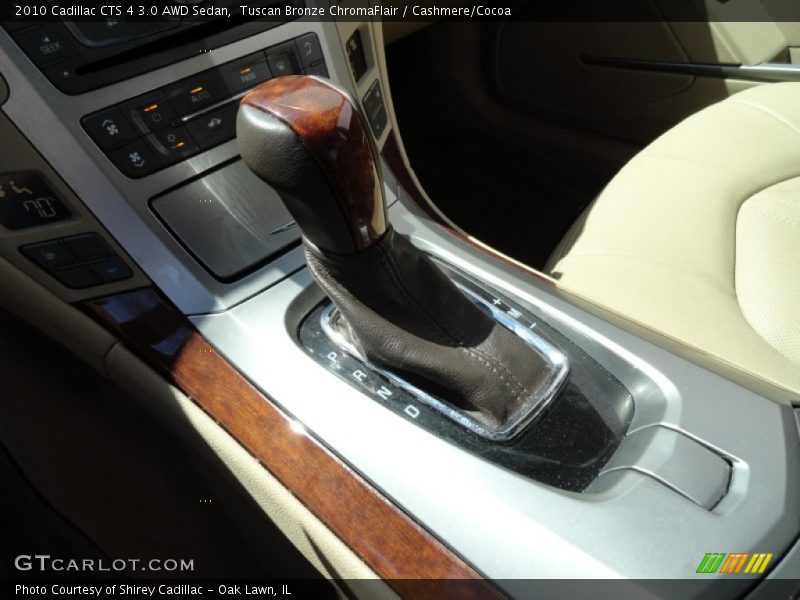 Tuscan Bronze ChromaFlair / Cashmere/Cocoa 2010 Cadillac CTS 4 3.0 AWD Sedan