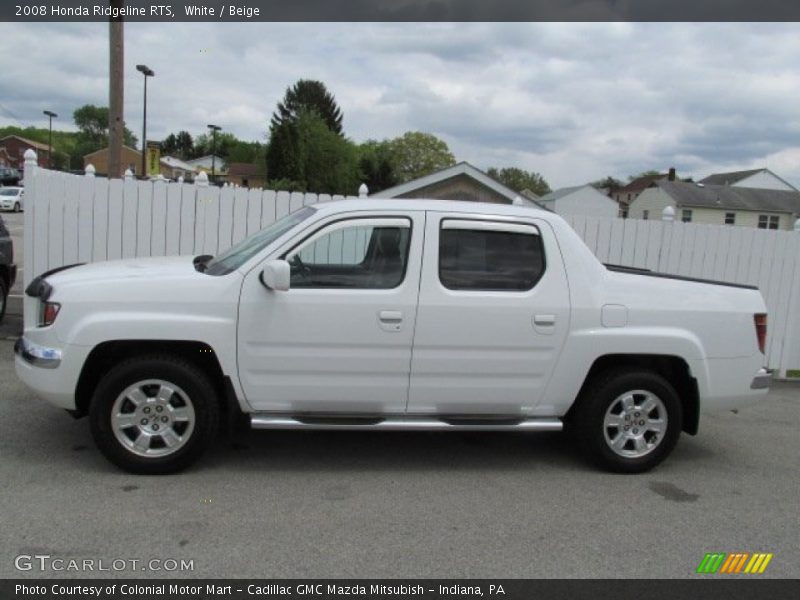  2008 Ridgeline RTS White
