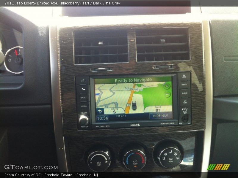 Blackberry Pearl / Dark Slate Gray 2011 Jeep Liberty Limited 4x4