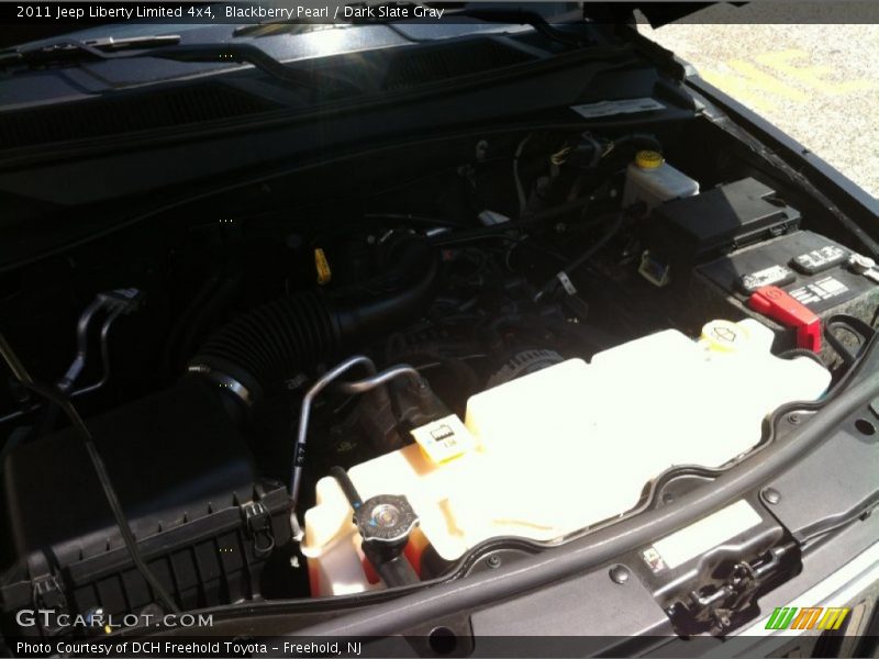 Blackberry Pearl / Dark Slate Gray 2011 Jeep Liberty Limited 4x4