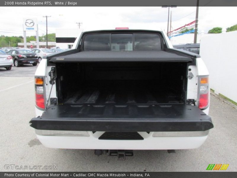White / Beige 2008 Honda Ridgeline RTS