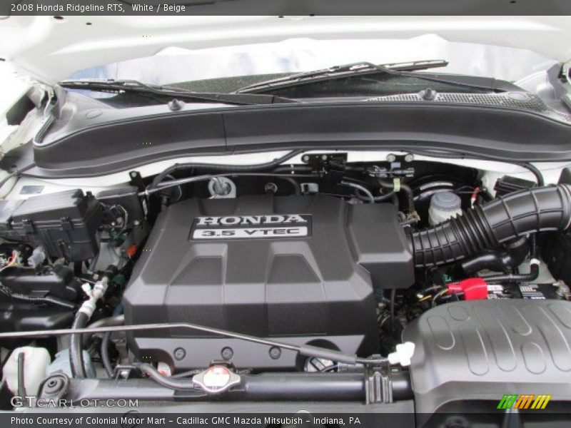 White / Beige 2008 Honda Ridgeline RTS