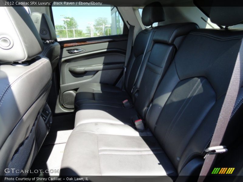 Black Raven / Ebony/Ebony 2012 Cadillac SRX Luxury