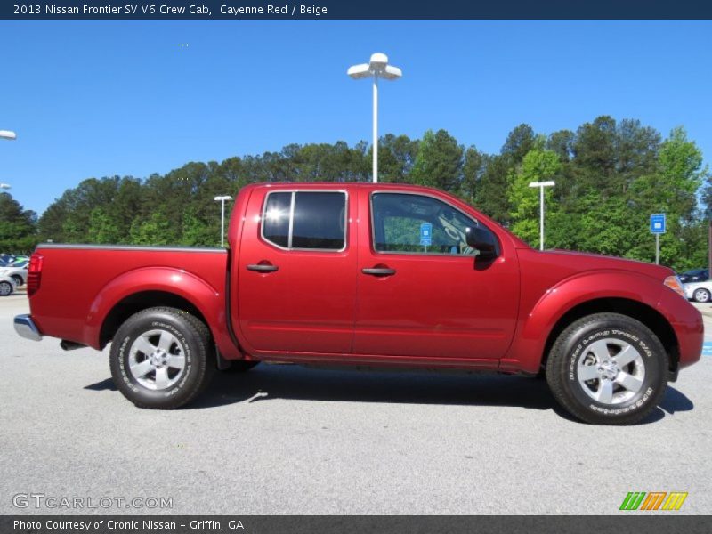  2013 Frontier SV V6 Crew Cab Cayenne Red