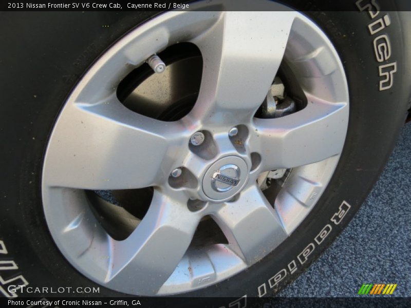 2013 Frontier SV V6 Crew Cab Wheel