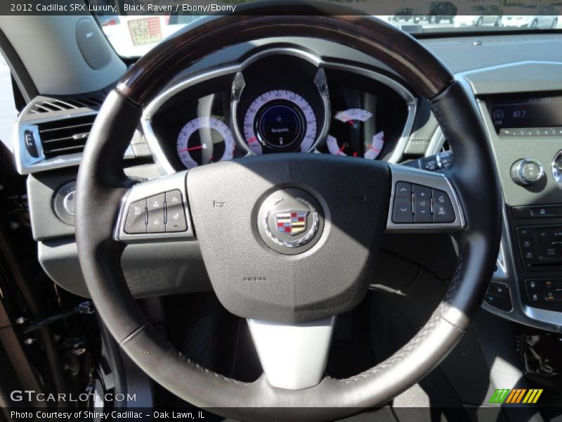 Black Raven / Ebony/Ebony 2012 Cadillac SRX Luxury