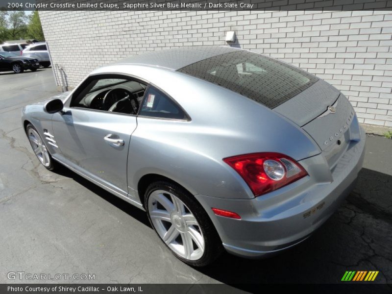 Sapphire Silver Blue Metallic / Dark Slate Gray 2004 Chrysler Crossfire Limited Coupe