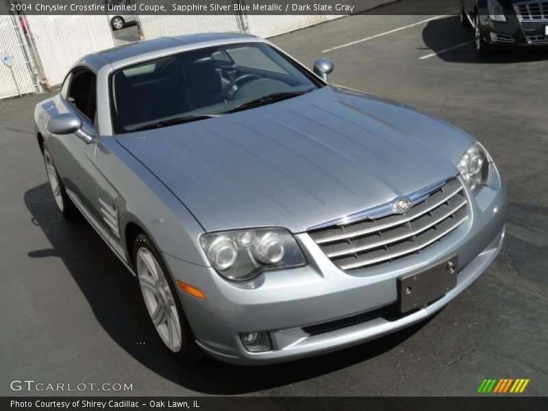 Sapphire Silver Blue Metallic / Dark Slate Gray 2004 Chrysler Crossfire Limited Coupe