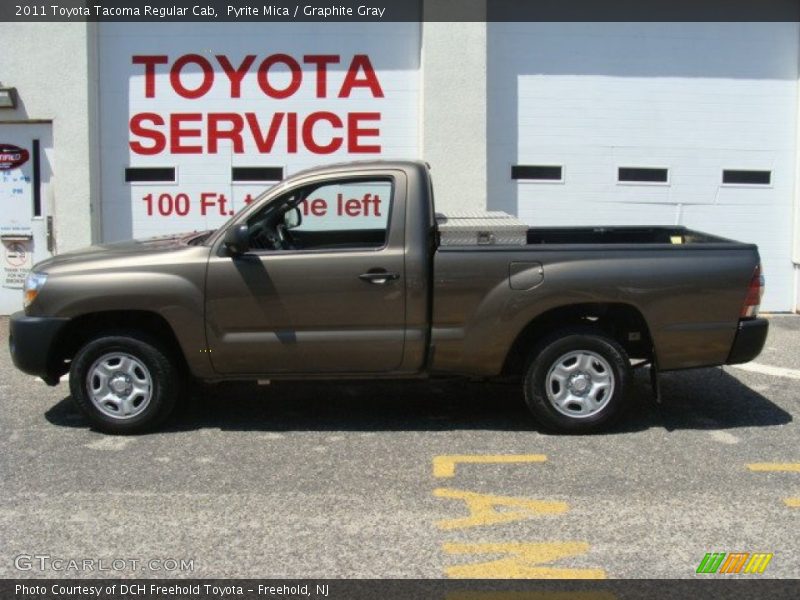 Pyrite Mica / Graphite Gray 2011 Toyota Tacoma Regular Cab