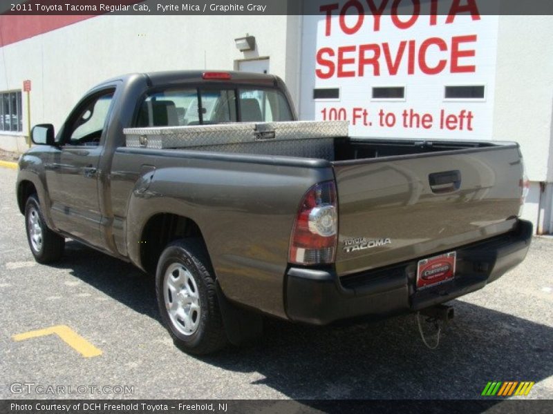 Pyrite Mica / Graphite Gray 2011 Toyota Tacoma Regular Cab
