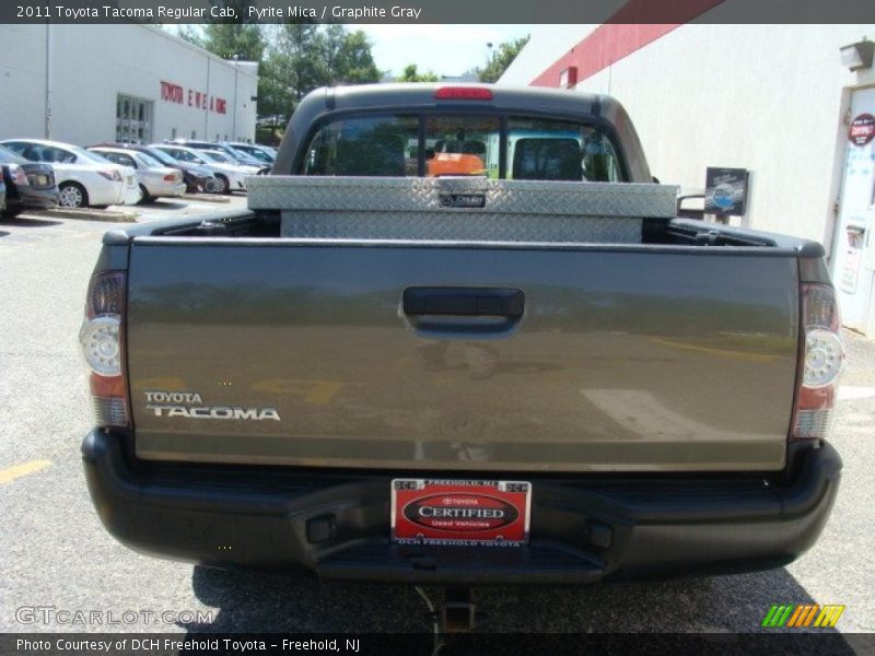 Pyrite Mica / Graphite Gray 2011 Toyota Tacoma Regular Cab