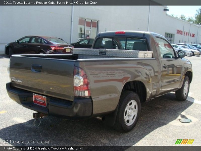 Pyrite Mica / Graphite Gray 2011 Toyota Tacoma Regular Cab