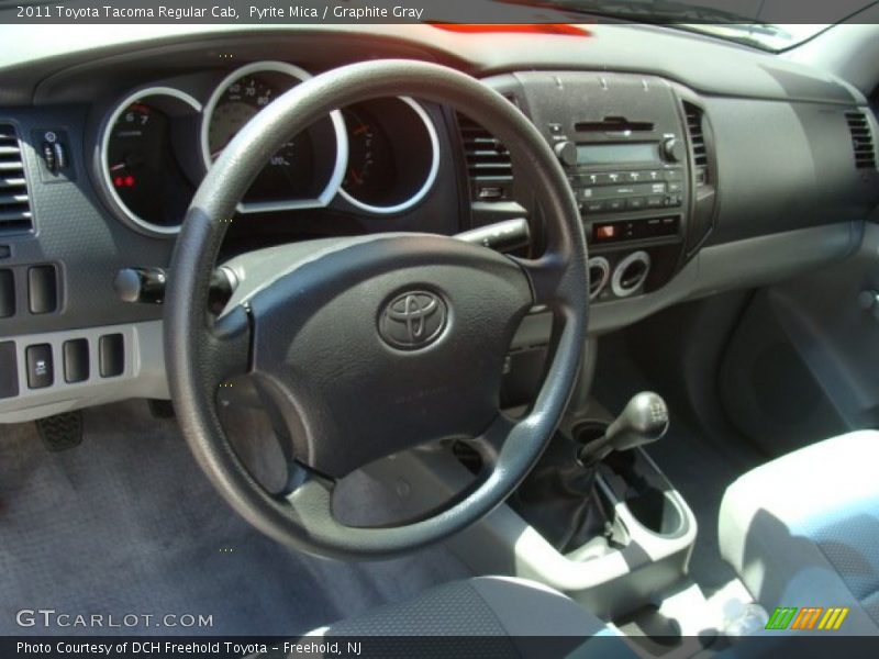 Pyrite Mica / Graphite Gray 2011 Toyota Tacoma Regular Cab
