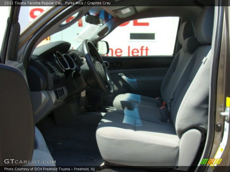 Pyrite Mica / Graphite Gray 2011 Toyota Tacoma Regular Cab