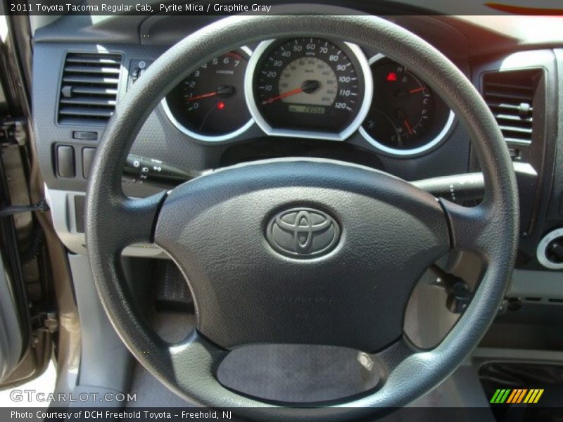 Pyrite Mica / Graphite Gray 2011 Toyota Tacoma Regular Cab