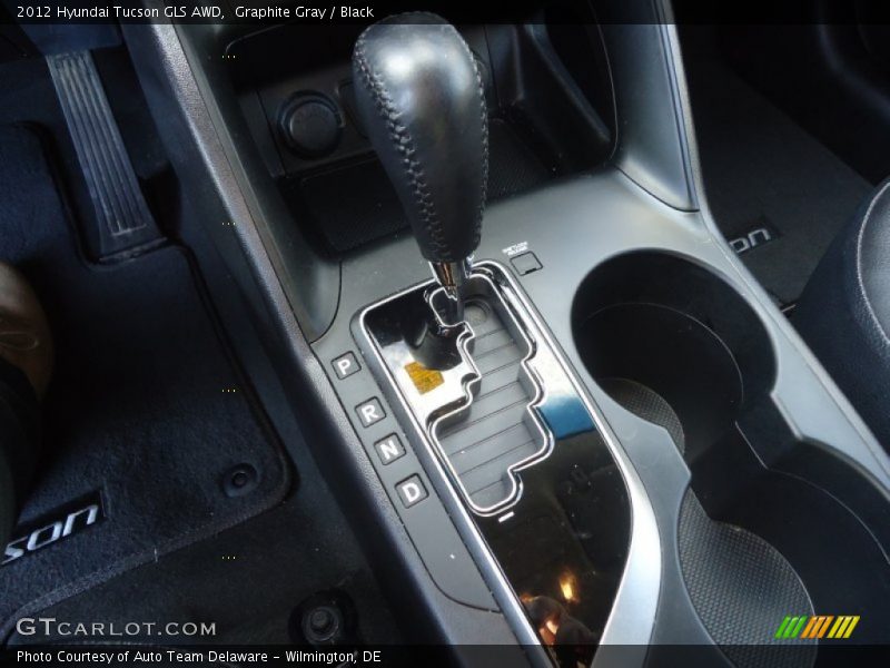 Graphite Gray / Black 2012 Hyundai Tucson GLS AWD