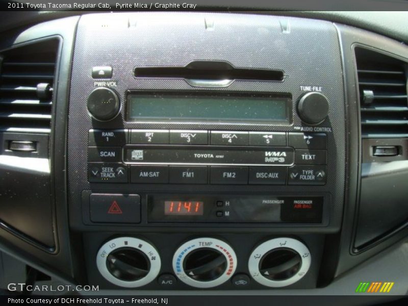 Pyrite Mica / Graphite Gray 2011 Toyota Tacoma Regular Cab