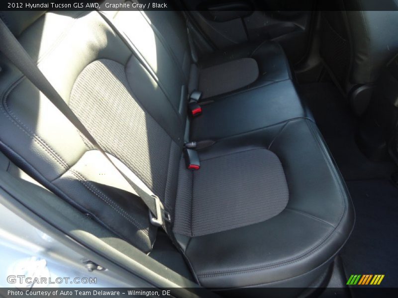 Graphite Gray / Black 2012 Hyundai Tucson GLS AWD
