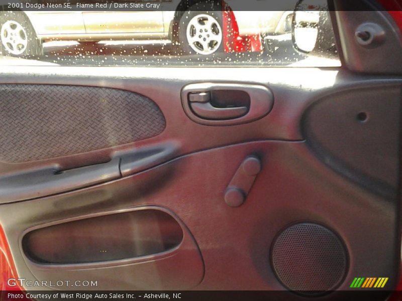 Flame Red / Dark Slate Gray 2001 Dodge Neon SE