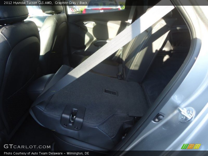 Graphite Gray / Black 2012 Hyundai Tucson GLS AWD