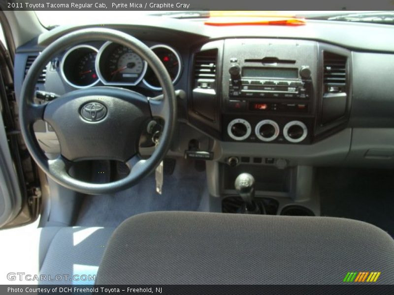 Pyrite Mica / Graphite Gray 2011 Toyota Tacoma Regular Cab