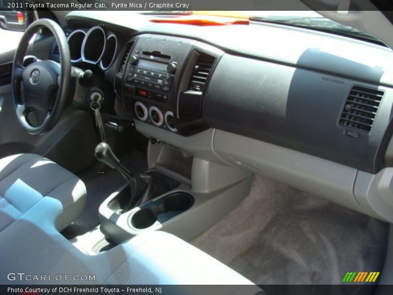 Pyrite Mica / Graphite Gray 2011 Toyota Tacoma Regular Cab
