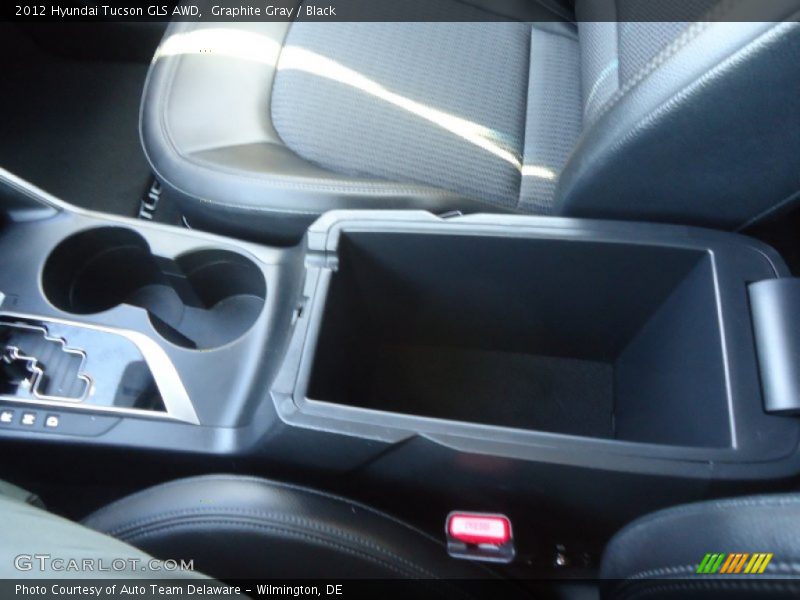 Graphite Gray / Black 2012 Hyundai Tucson GLS AWD