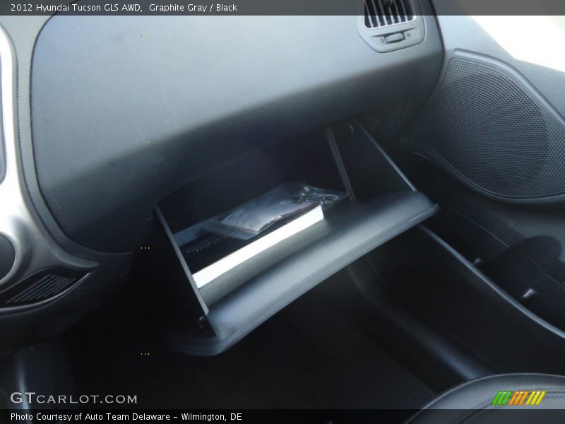 Graphite Gray / Black 2012 Hyundai Tucson GLS AWD