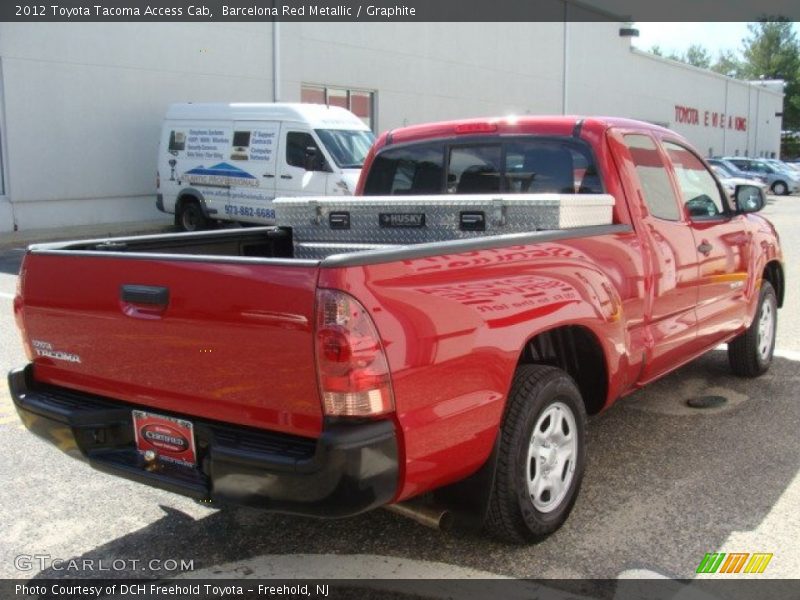 Barcelona Red Metallic / Graphite 2012 Toyota Tacoma Access Cab