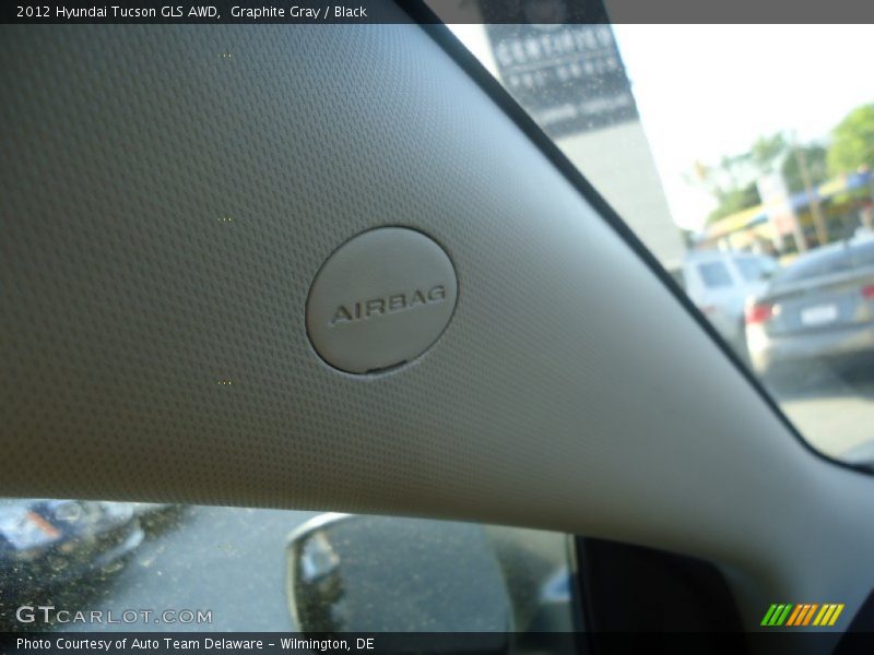 Graphite Gray / Black 2012 Hyundai Tucson GLS AWD