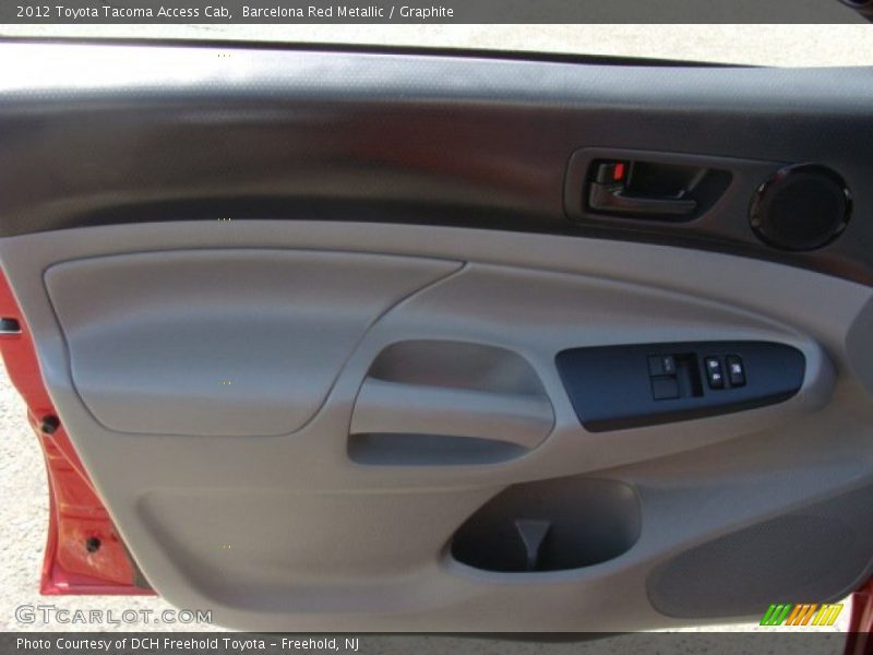 Barcelona Red Metallic / Graphite 2012 Toyota Tacoma Access Cab
