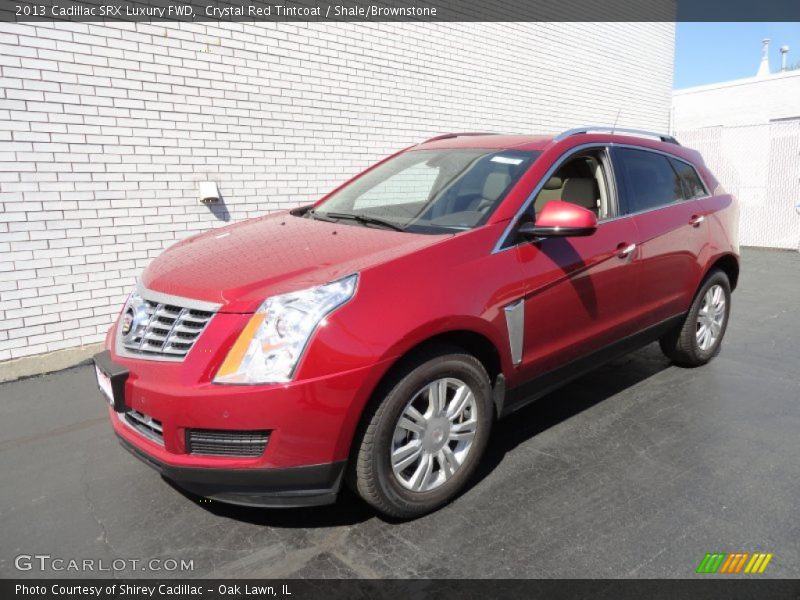 Crystal Red Tintcoat / Shale/Brownstone 2013 Cadillac SRX Luxury FWD