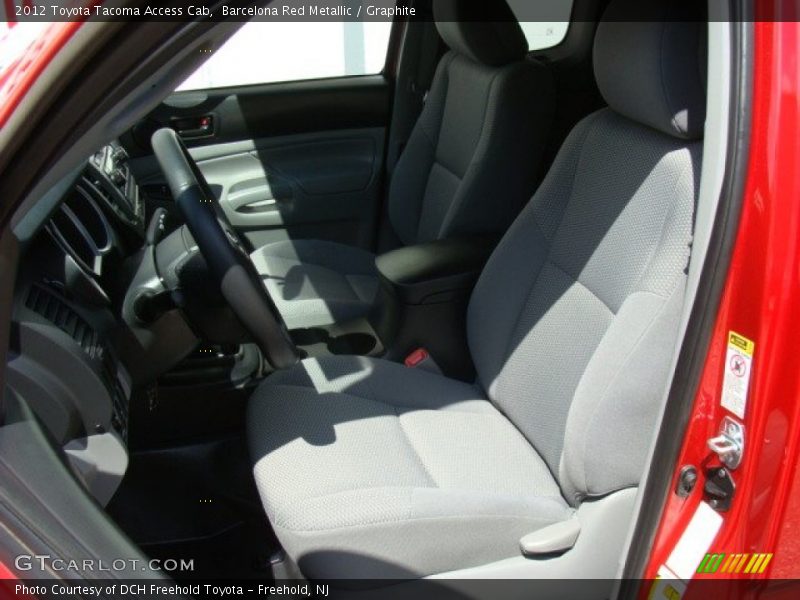 Barcelona Red Metallic / Graphite 2012 Toyota Tacoma Access Cab