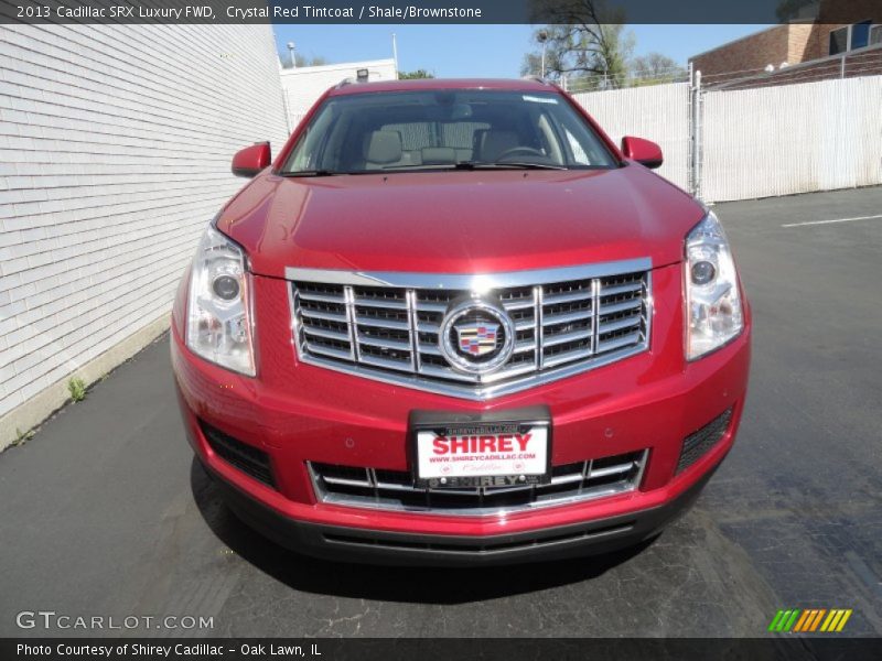 Crystal Red Tintcoat / Shale/Brownstone 2013 Cadillac SRX Luxury FWD