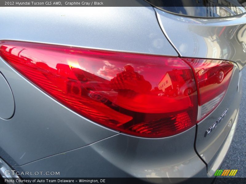 Graphite Gray / Black 2012 Hyundai Tucson GLS AWD