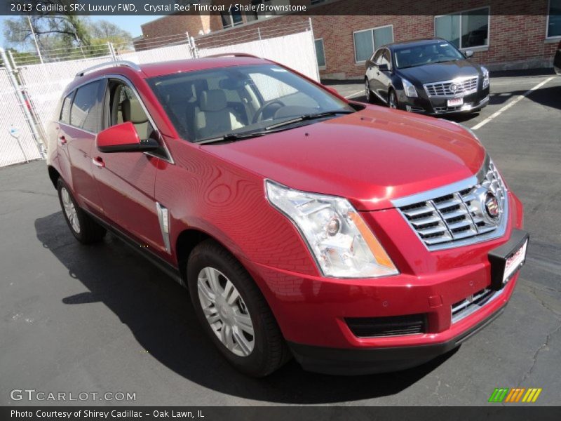 Crystal Red Tintcoat / Shale/Brownstone 2013 Cadillac SRX Luxury FWD