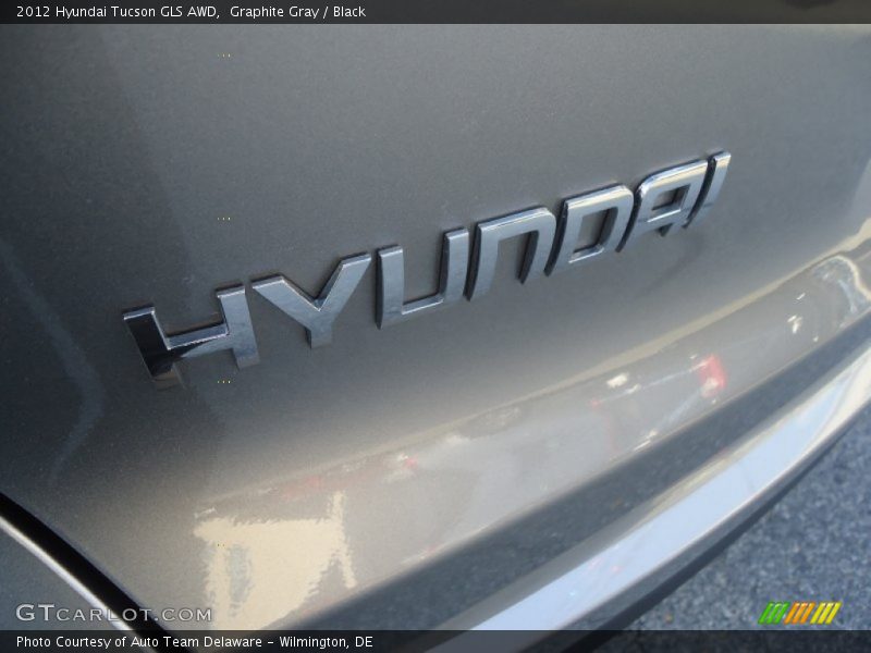 Graphite Gray / Black 2012 Hyundai Tucson GLS AWD
