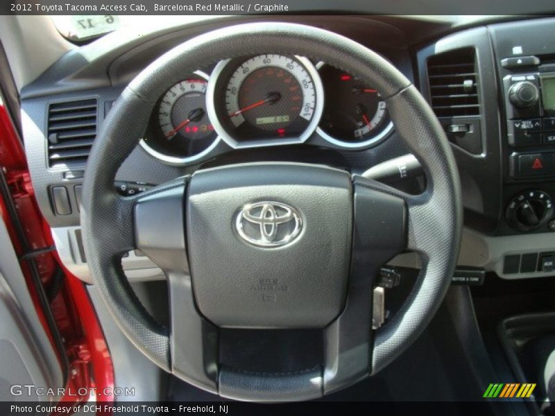 Barcelona Red Metallic / Graphite 2012 Toyota Tacoma Access Cab