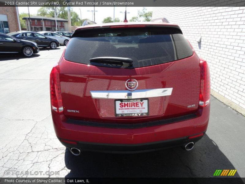Crystal Red Tintcoat / Shale/Brownstone 2013 Cadillac SRX Luxury FWD