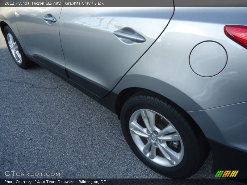 Graphite Gray / Black 2012 Hyundai Tucson GLS AWD