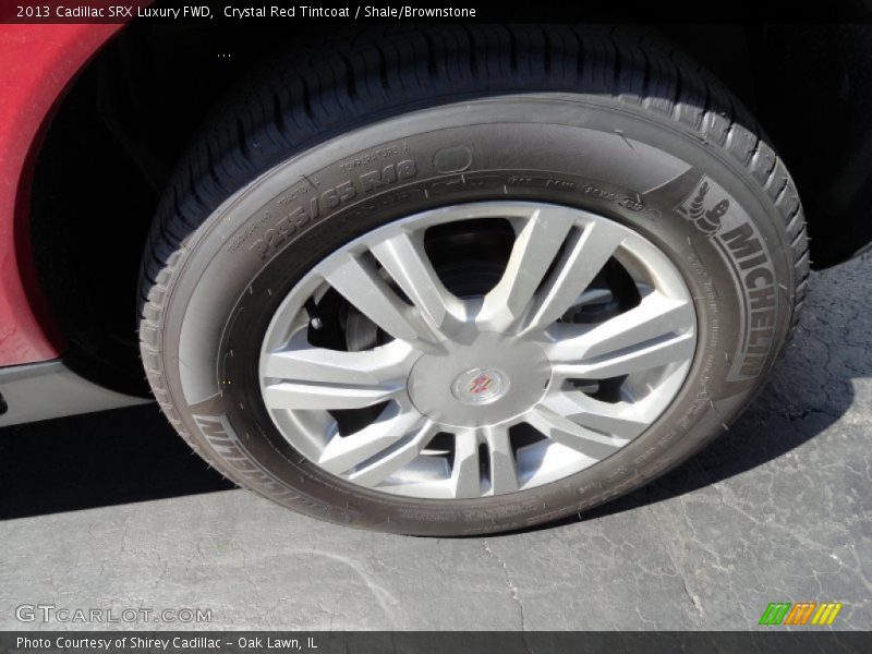 Crystal Red Tintcoat / Shale/Brownstone 2013 Cadillac SRX Luxury FWD
