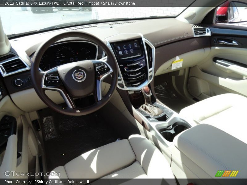 Crystal Red Tintcoat / Shale/Brownstone 2013 Cadillac SRX Luxury FWD