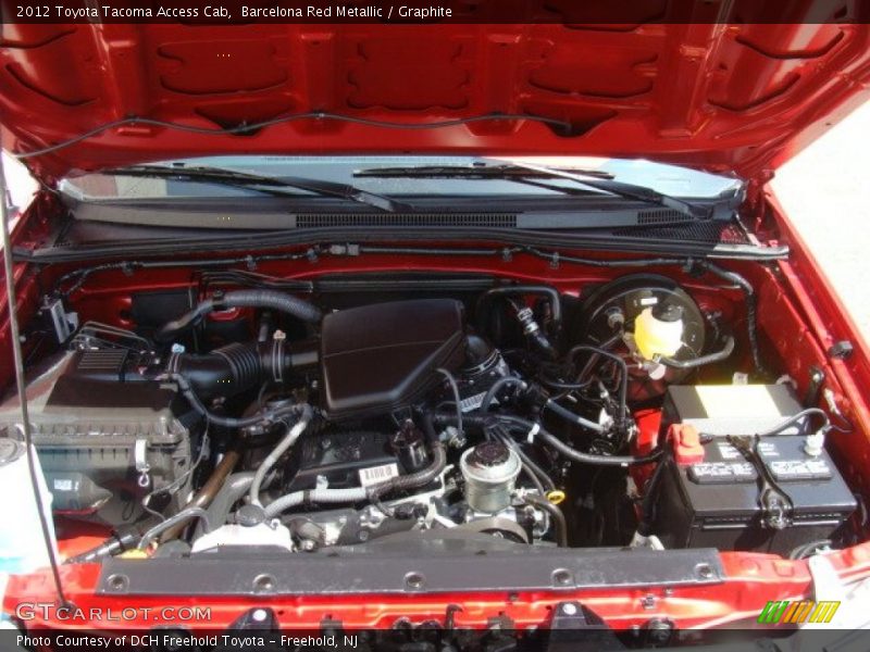 Barcelona Red Metallic / Graphite 2012 Toyota Tacoma Access Cab
