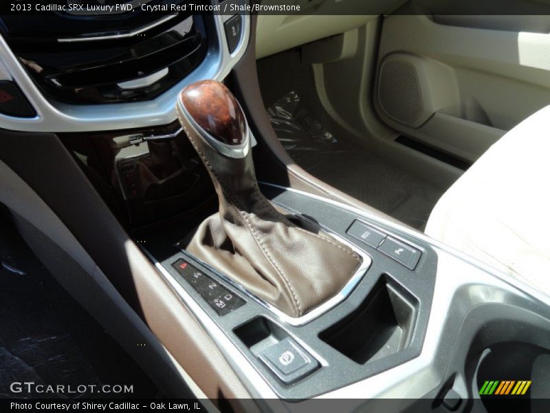 Crystal Red Tintcoat / Shale/Brownstone 2013 Cadillac SRX Luxury FWD