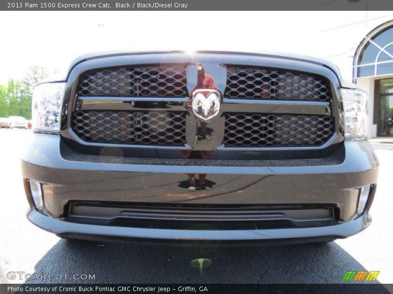 Black / Black/Diesel Gray 2013 Ram 1500 Express Crew Cab