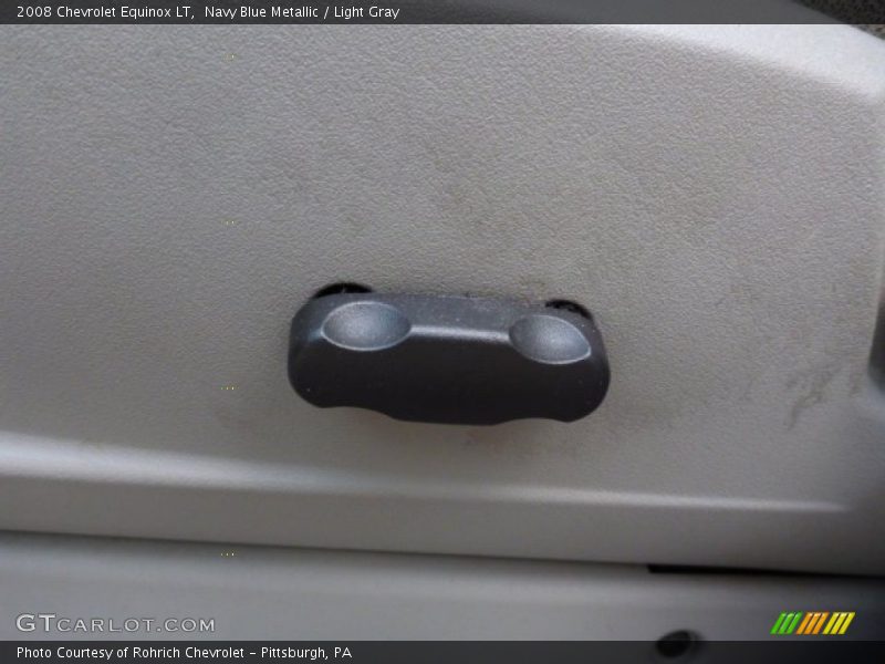 Navy Blue Metallic / Light Gray 2008 Chevrolet Equinox LT