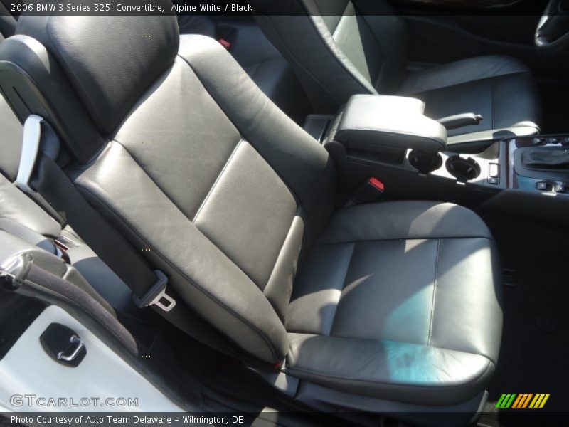Alpine White / Black 2006 BMW 3 Series 325i Convertible